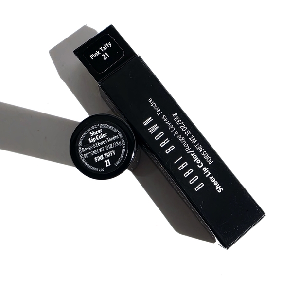 Bobbi Brown Sheer Lip Color #21 Pink Taffy New LE